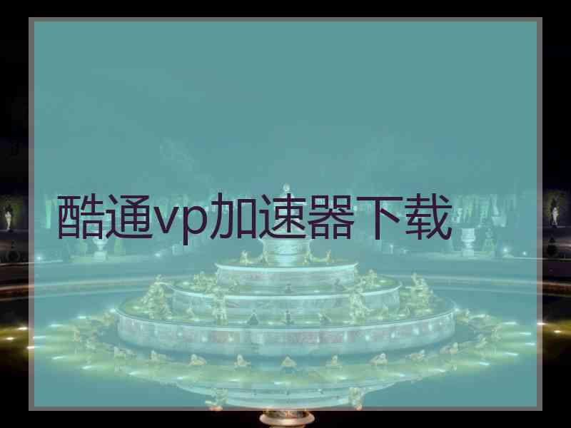 酷通vp加速器下载