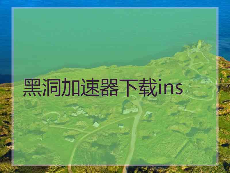 黑洞加速器下载ins