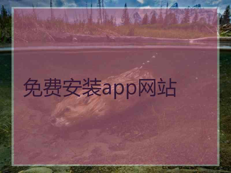 免费安装app网站