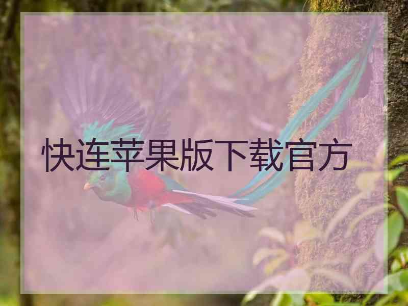 快连苹果版下载官方