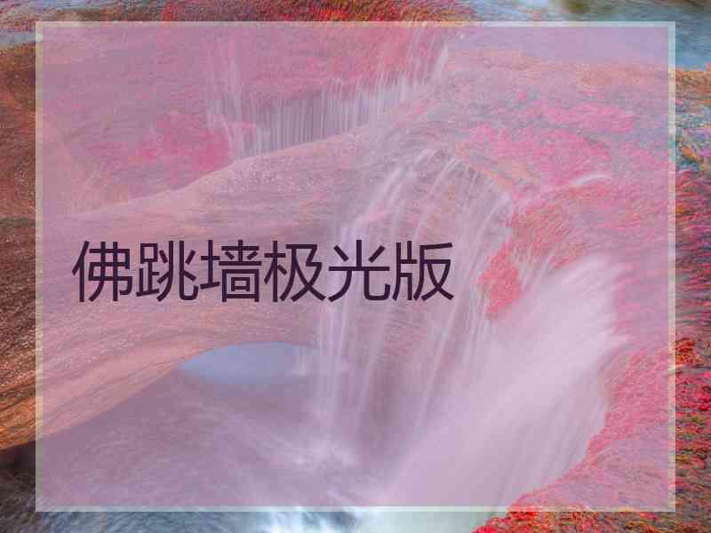 佛跳墙极光版