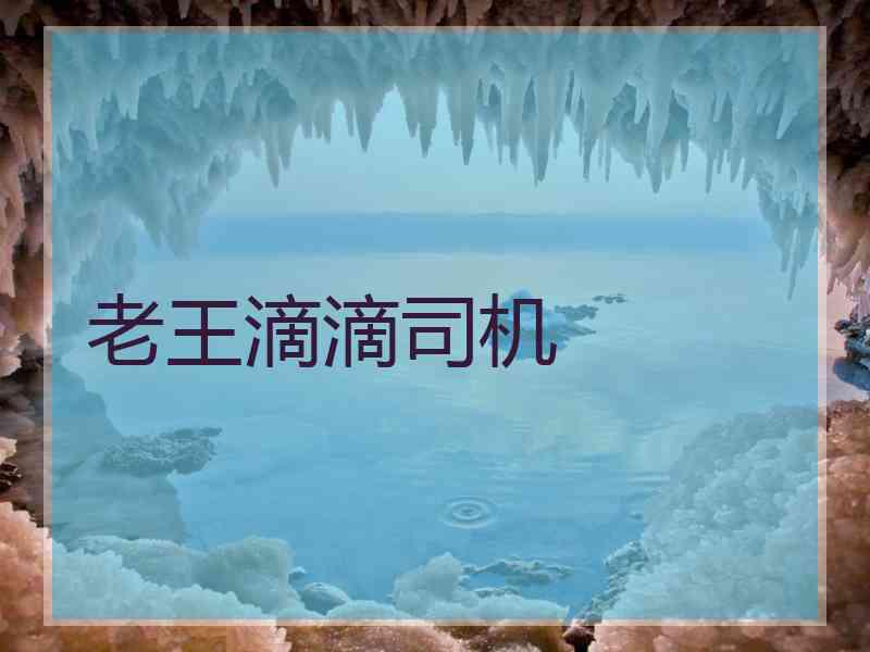 老王滴滴司机