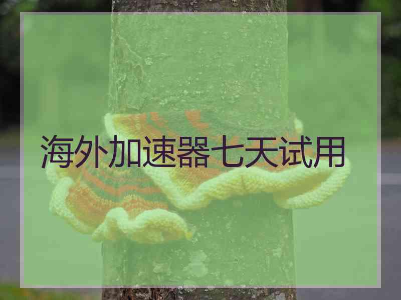 海外加速器七天试用
