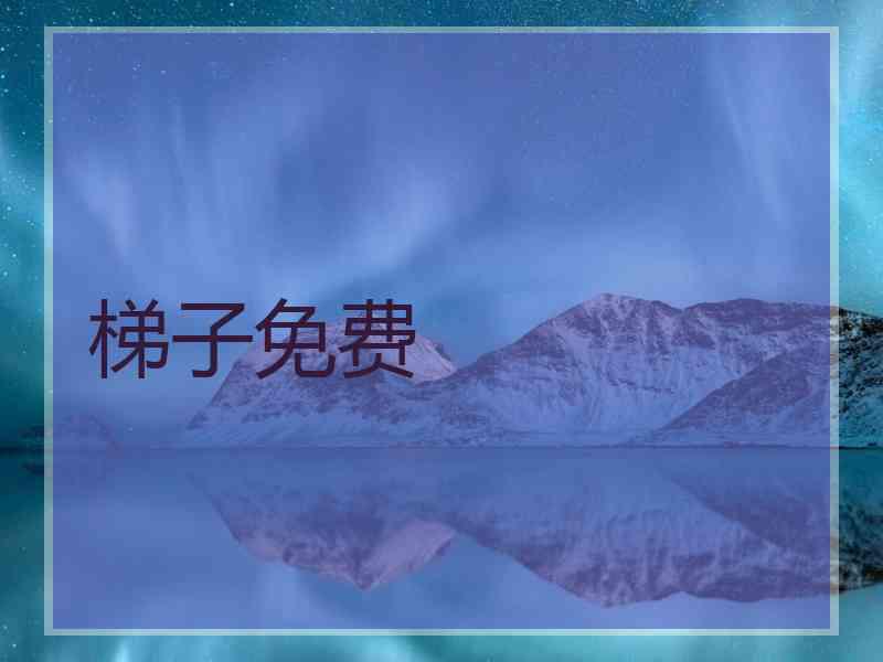 梯子免费