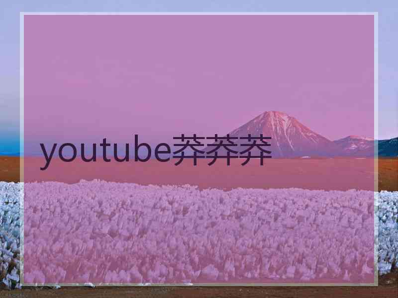 youtube莽莽莽
