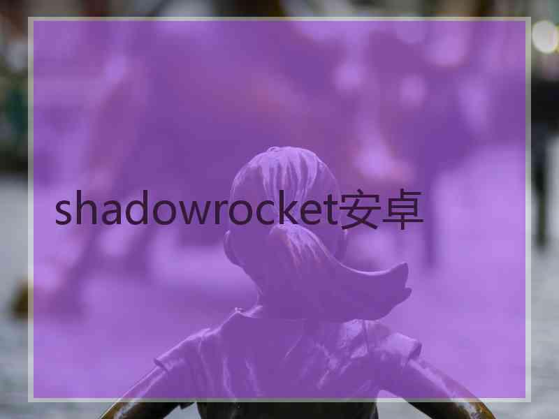 shadowrocket安卓