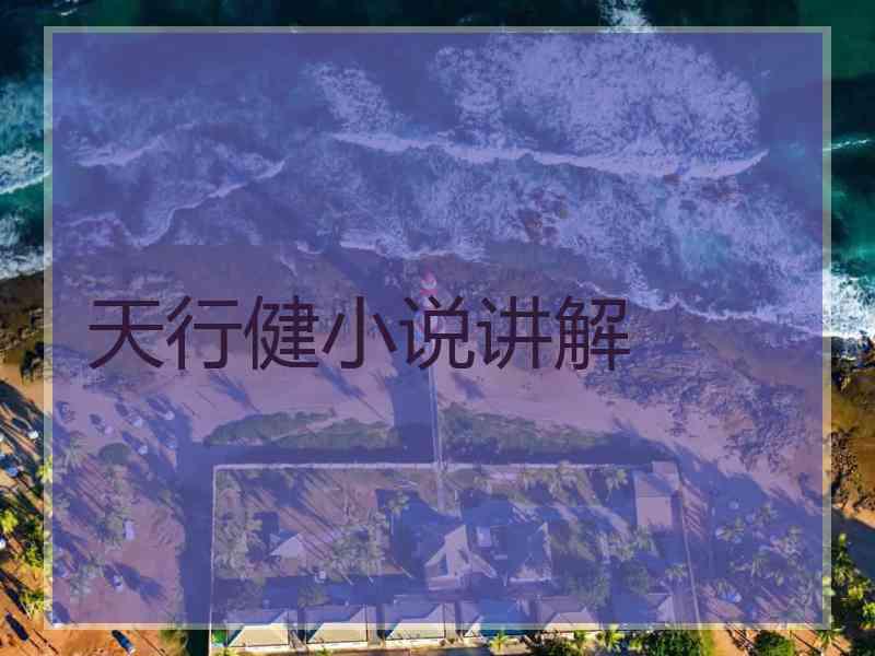 天行健小说讲解
