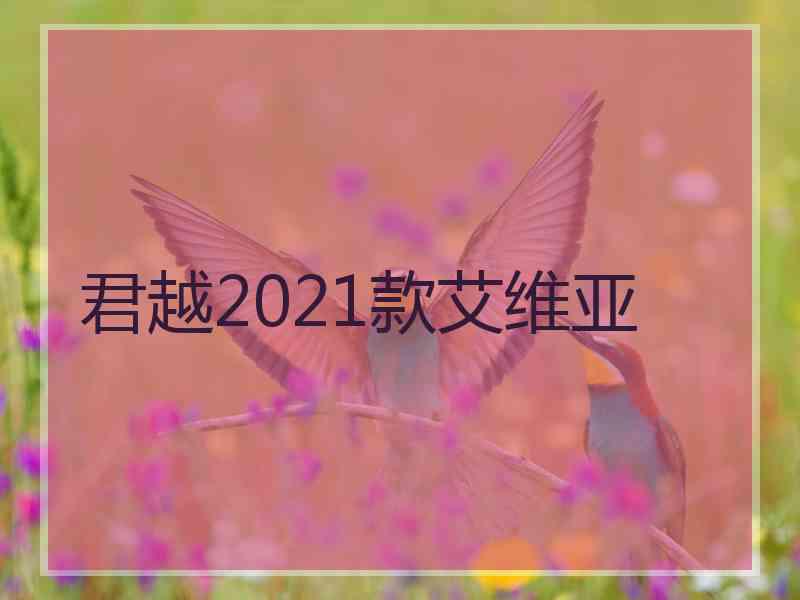 君越2021款艾维亚