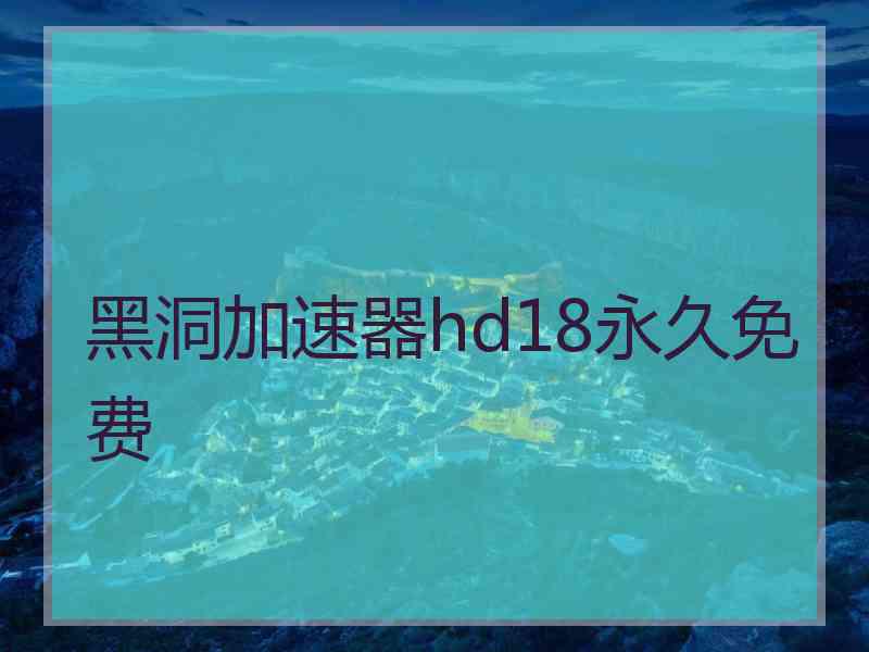 黑洞加速器hd18永久免费