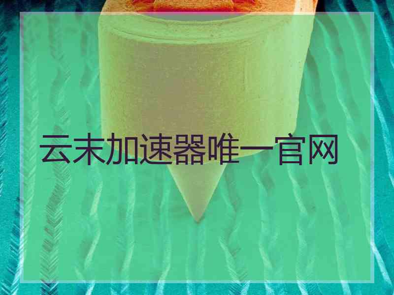 云末加速器唯一官网