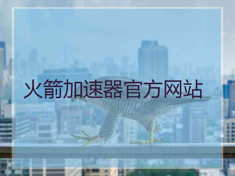 火箭加速器官方网站