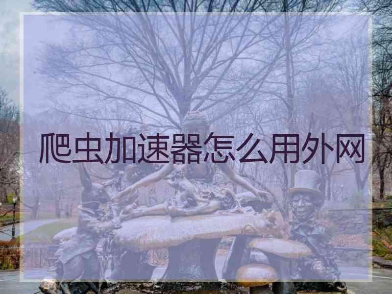 爬虫加速器怎么用外网