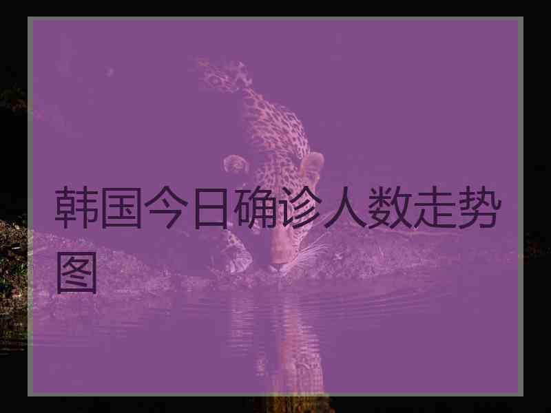 韩国今日确诊人数走势图