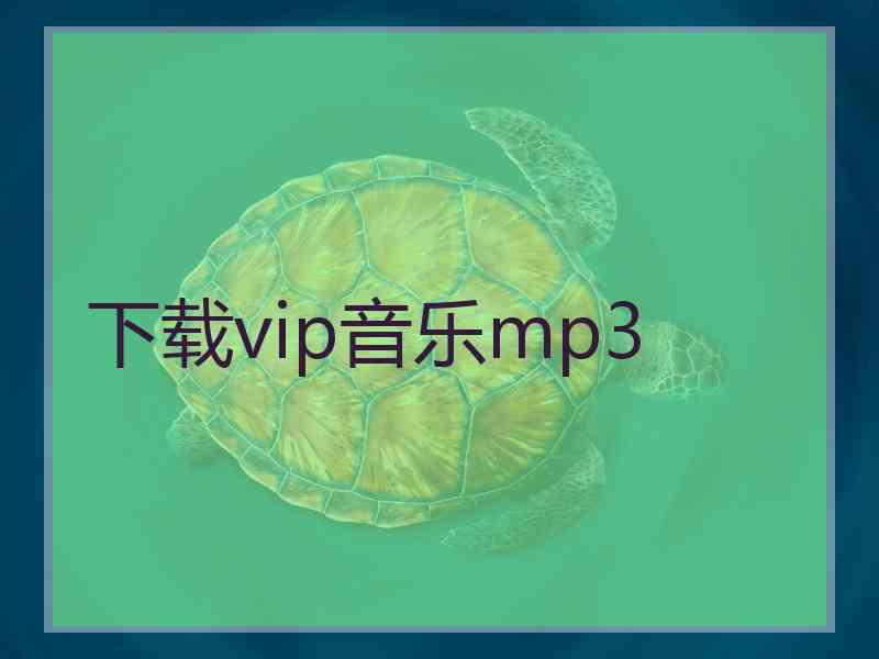 下载vip音乐mp3