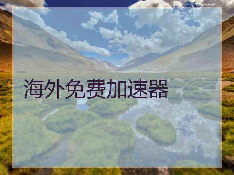 海外免费加速器