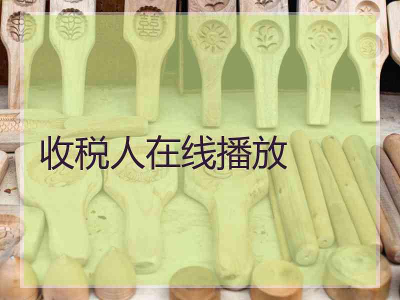 收税人在线播放