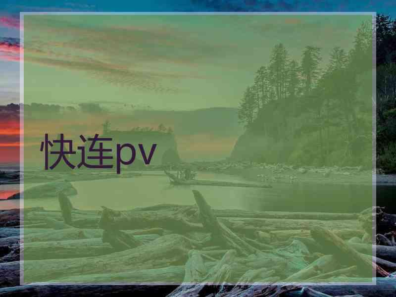 快连pv