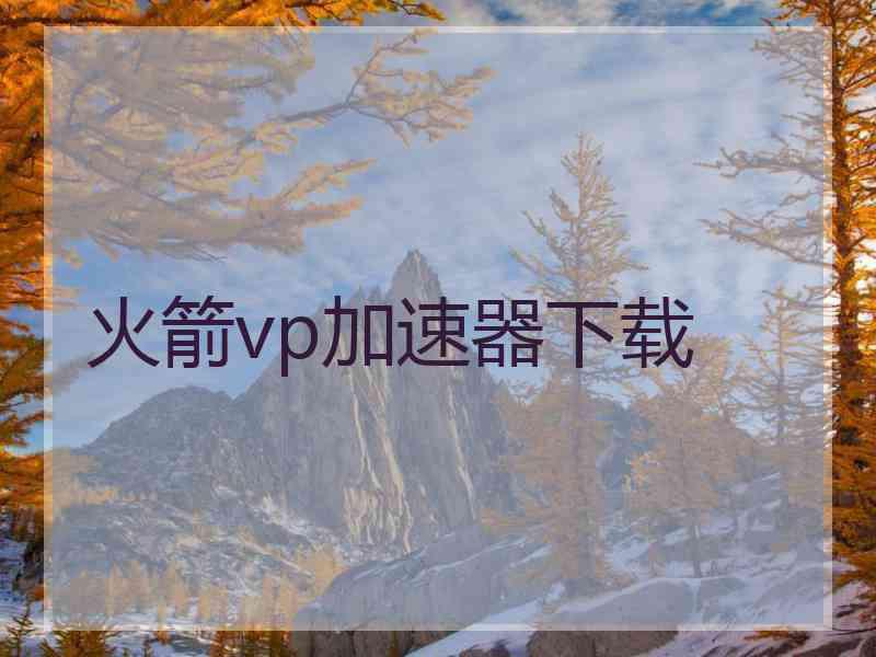 火箭vp加速器下载