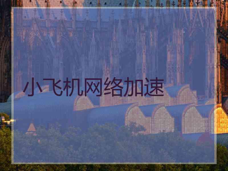小飞机网络加速