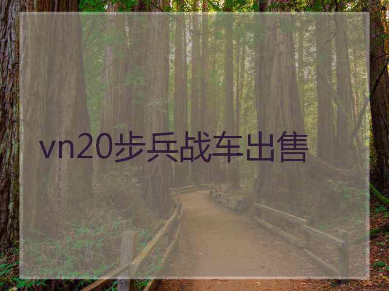 vn20步兵战车出售