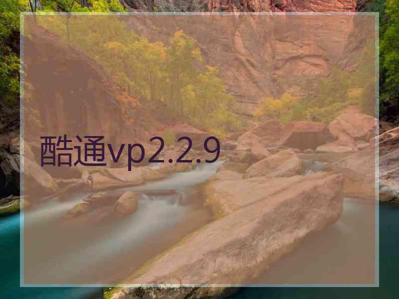 酷通vp2.2.9