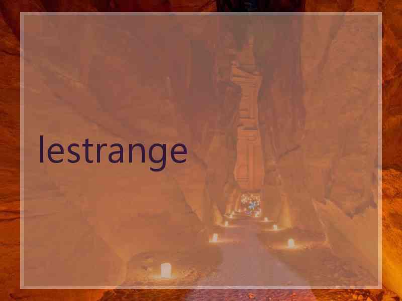 lestrange