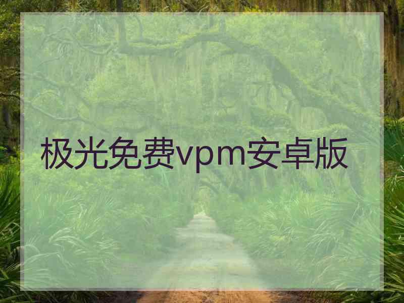 极光免费vpm安卓版