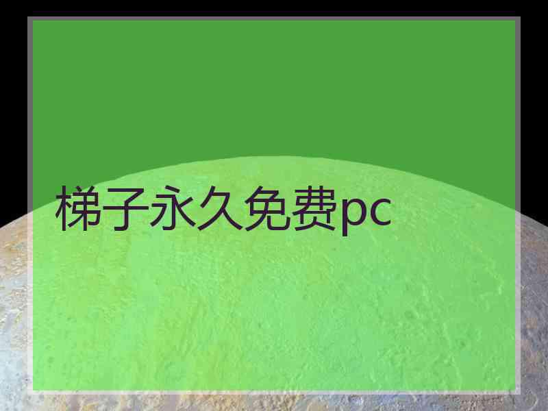 梯子永久免费pc
