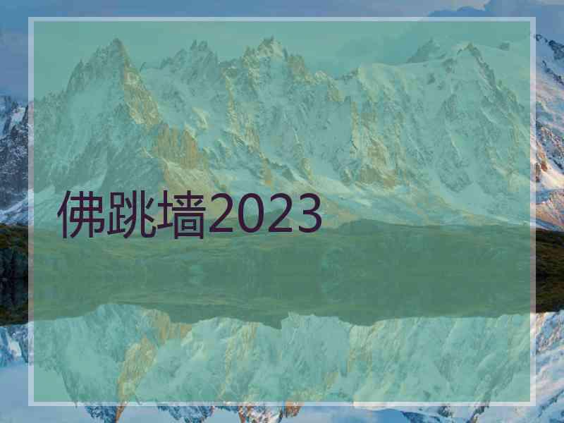 佛跳墙2023